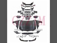 BMW 5 Serisi M5'e yükseltme araba vücut seti Ön Arka Bump Grille Hood Fender Side Skirt