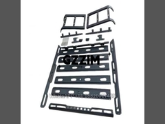 Çatı Montajı Araç Aksesuarları Alüminyum Alaşım Çatı Rack For Jeep Wrangler JK JL