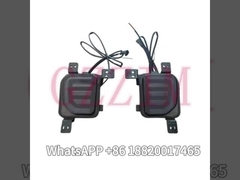 Ford Everest 2022 için kırmızı arka tampon lambası Üç renkli arka çubuk lambası ABS plastik