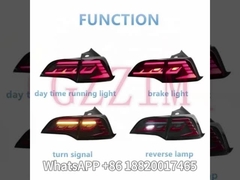 Tesla Model 3 2017 2018 2019 Araba yedek parçaları Aksesuarları ABS Plastik LED Arka Kuyruk Fener
