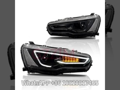 Otomobil Parçaları ABS Plastik LED Ön Işık Parçalar Baş Lamba Mitsubishi Lancer 2008-2018 için