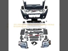 2015-2018 Mitsubishi Pajero V93 V97 V98 Bodies Kit'e yükseltme Yüz kaldırma tamponu