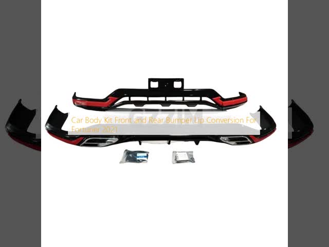 Araç Bodies Kit Ön ve Arka Tampon Dudak Dönüşümü For Fortuner 2021