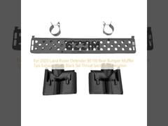 2020 Land Rover Defender 90 110 Arka Tampon Egzoz Uçları Egzoz Boruları Siyah Kuyruk Boğazı İkinci Nesil