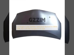 Otomobil Motoru Kapağı Paslanmaz Çelik Kapuz Kaputu BMW 2018-2021 G30 38 CS Stiline Değiştirildi