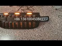 Yüksek kaliteli abs araba ızgarası Ford Ranger 2022 için plastik ön ızgarası ile LED