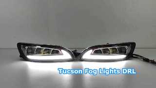 Hyundai Tucson Sis Farları DRL Yükseltmesi 2016-2018