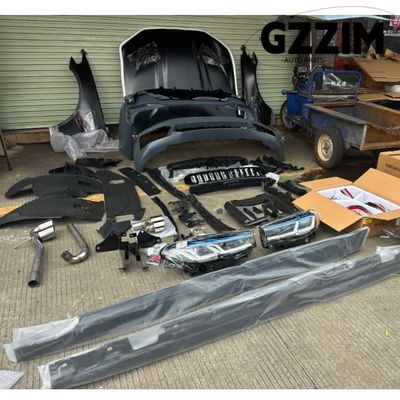 BMW Upgrade Parts Full Sets of Plastic Bumpers Hood Fender Light for F18 Upgrade To G38 Style