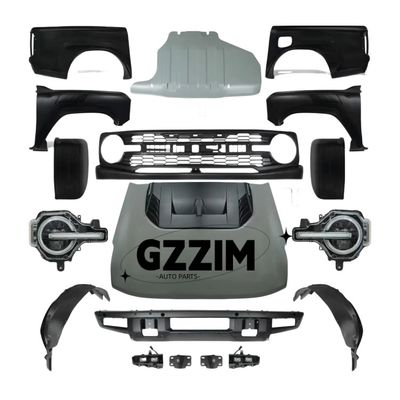 Car Upgrade Parts Front & Rear Bodykit Conversion Kit For Ford Ranger Modify To Brounce