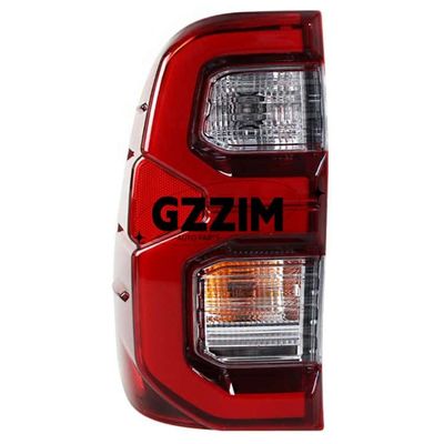 ABS Plastic Aftermarket Modified LED Tail Lamp Rear Light For 2021GR Toyota Hilux Vigo Tail Lamp