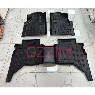 İç mekanda özel araba zemin paspası Hilux Revo 2016 için araç zemin paspası