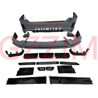 Toyota Alphard 2015-2018 için Araba Body Kit Ön Ve Arka Tampon Dudak