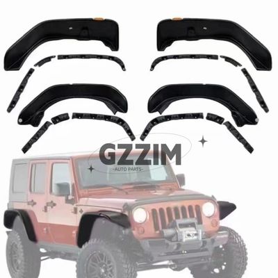 Jeep Wrangler JK JL JT Araç Aksesuarları Siyah Geniş Vücut Fender Flares Wheel Brows