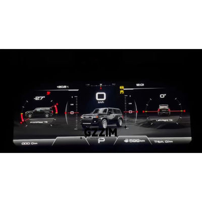 Toyota Prado Tablo Panosu Sanal Araç Grubu CockPit LCD Hızölçeri