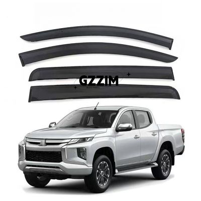 Mitsubishi L200 Triton 2016-2022 için araba dış aksesuarları Pencere vizörleri