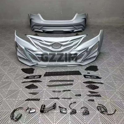 Toyota Camry 2018-2023 için Ön ve Arka Tampon Body Kit