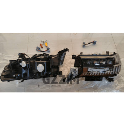Oto Aksesuarları Yedek LED Dört Gözlü Far Toyota LC200 2016 Üst Seviye Araba Işığı İçin