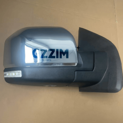 Ford F150 2015-2021 Side Mirror with LED Light Black ABS Plastic