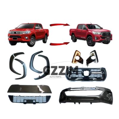 Front Bumper  Grille Bodykit With Fender Flare For Toyota Rocco 2018